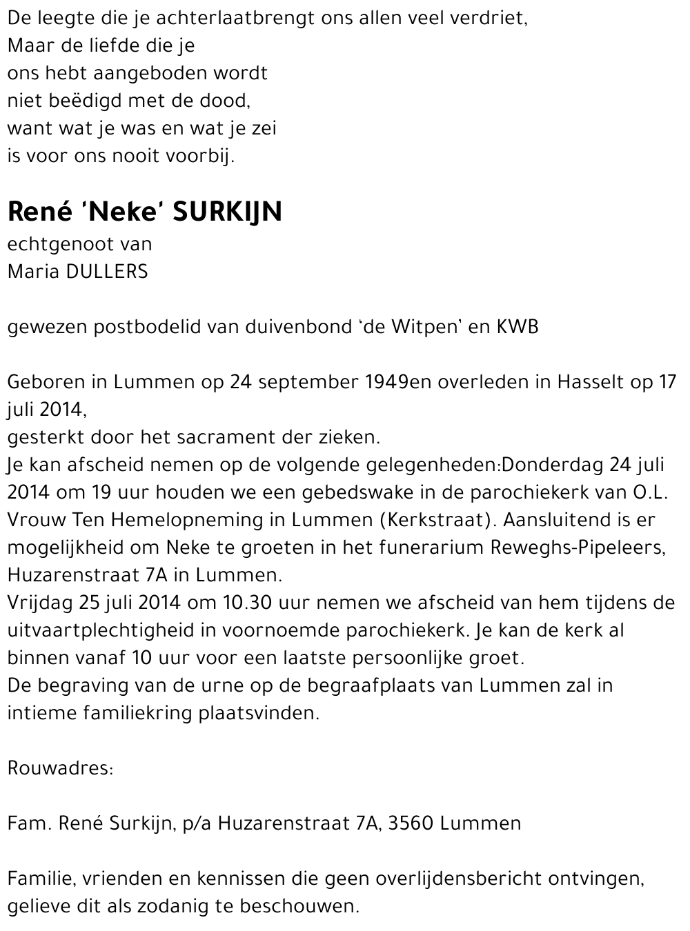 René 'Neke' Surkijn