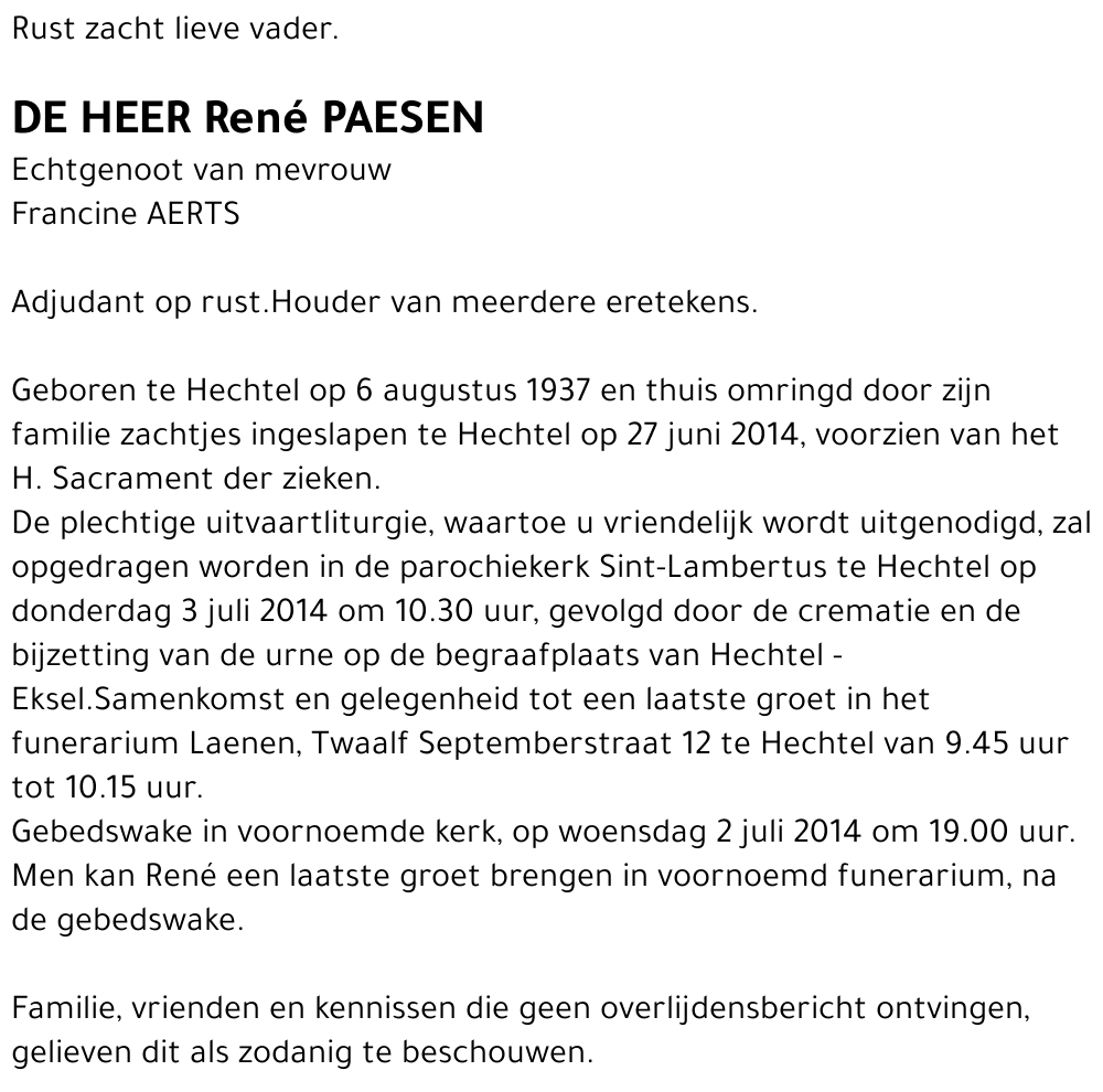 René Paesen