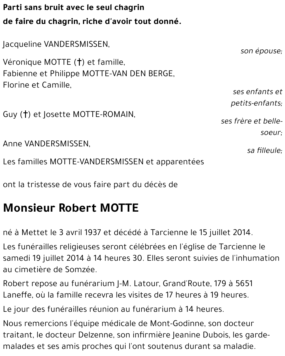 Robert MOTTE