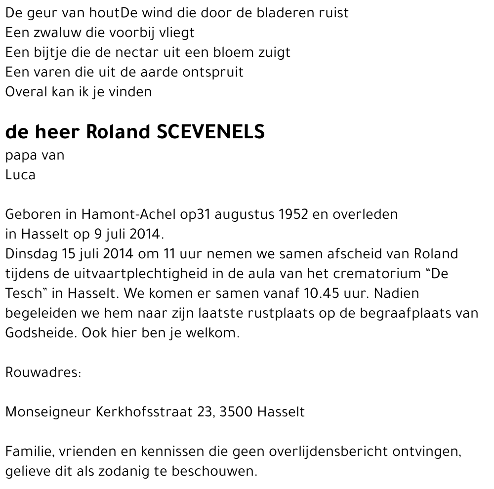Roland Scevenels