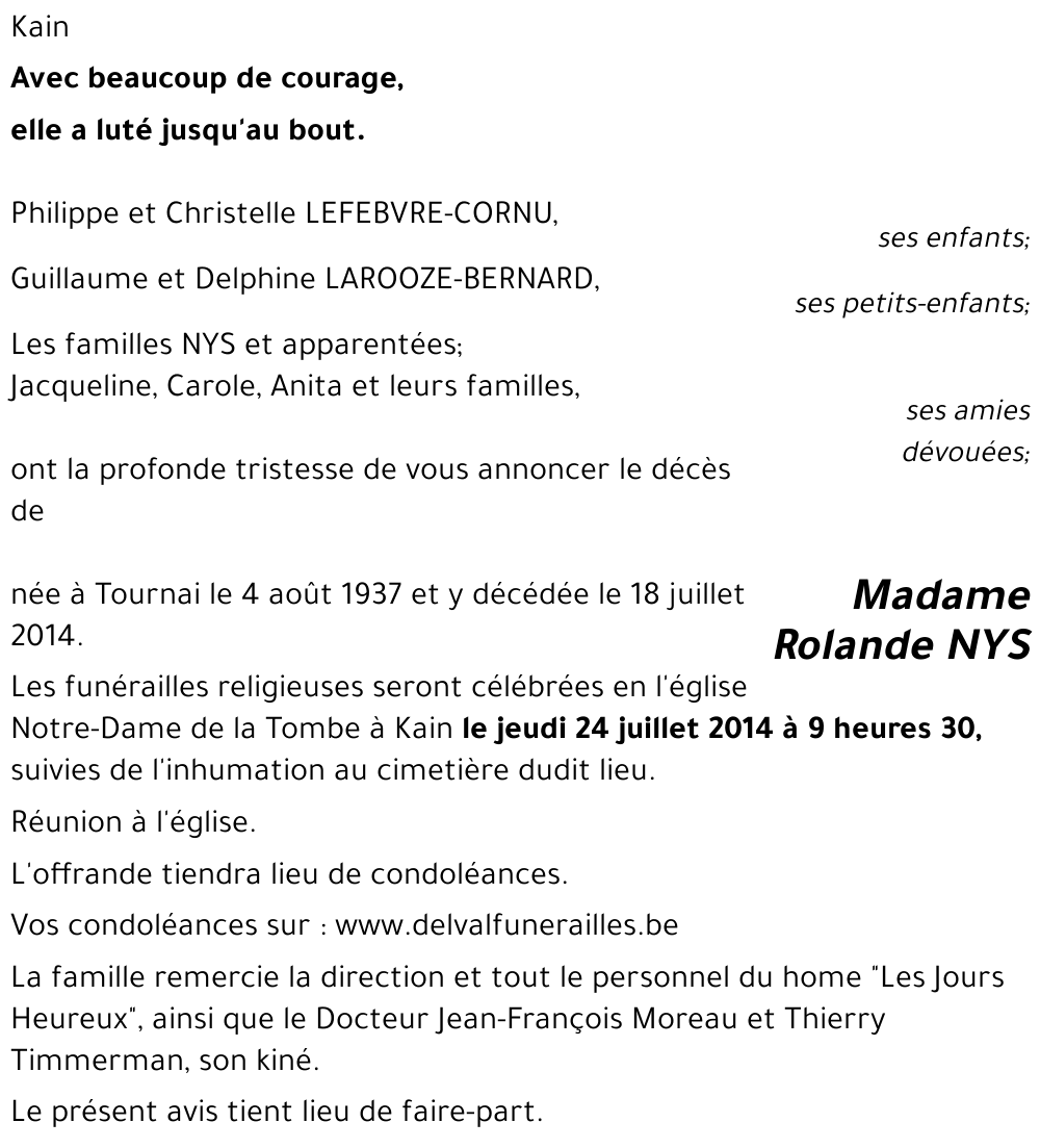 Rolande NYS