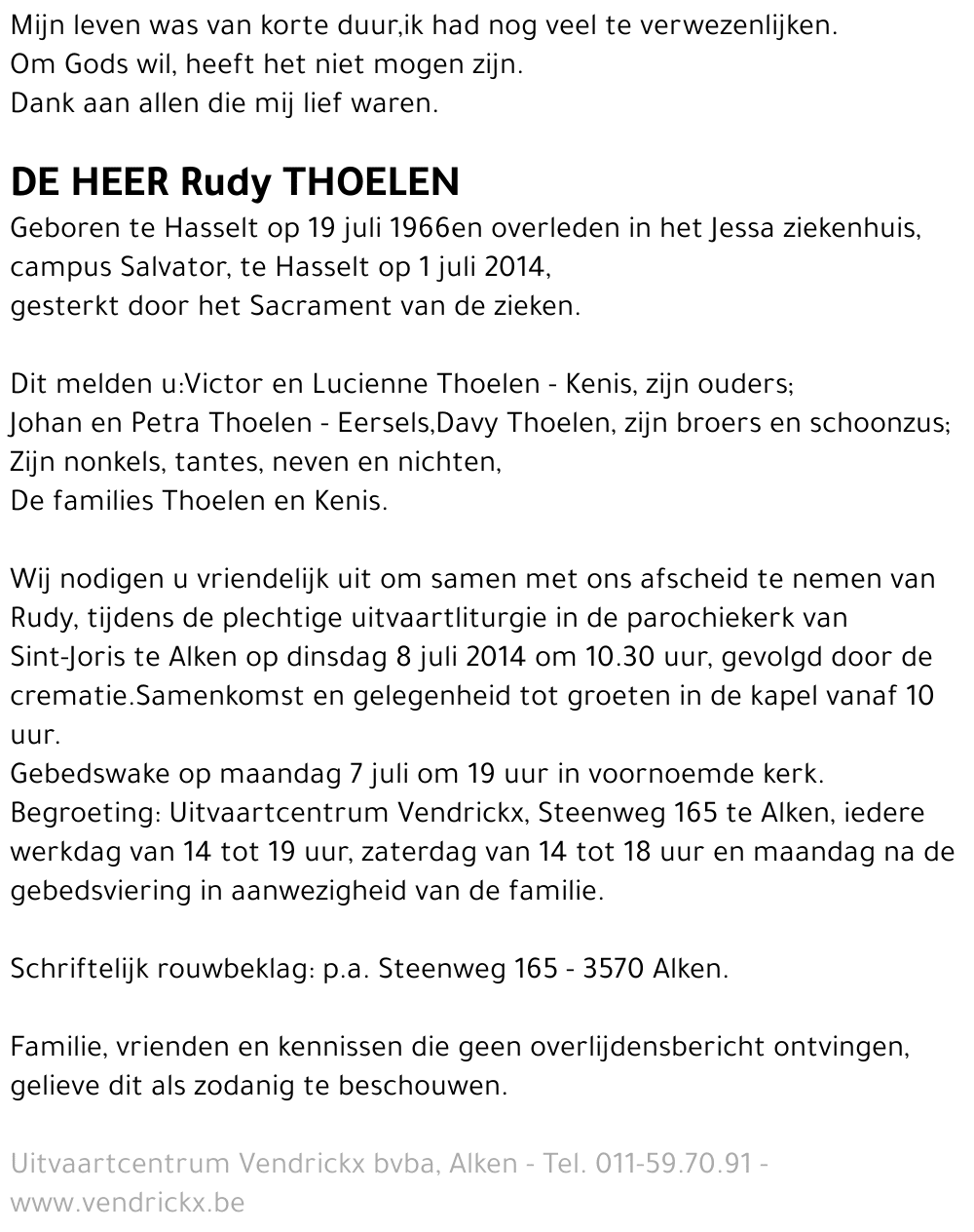 Rudy Thoelen