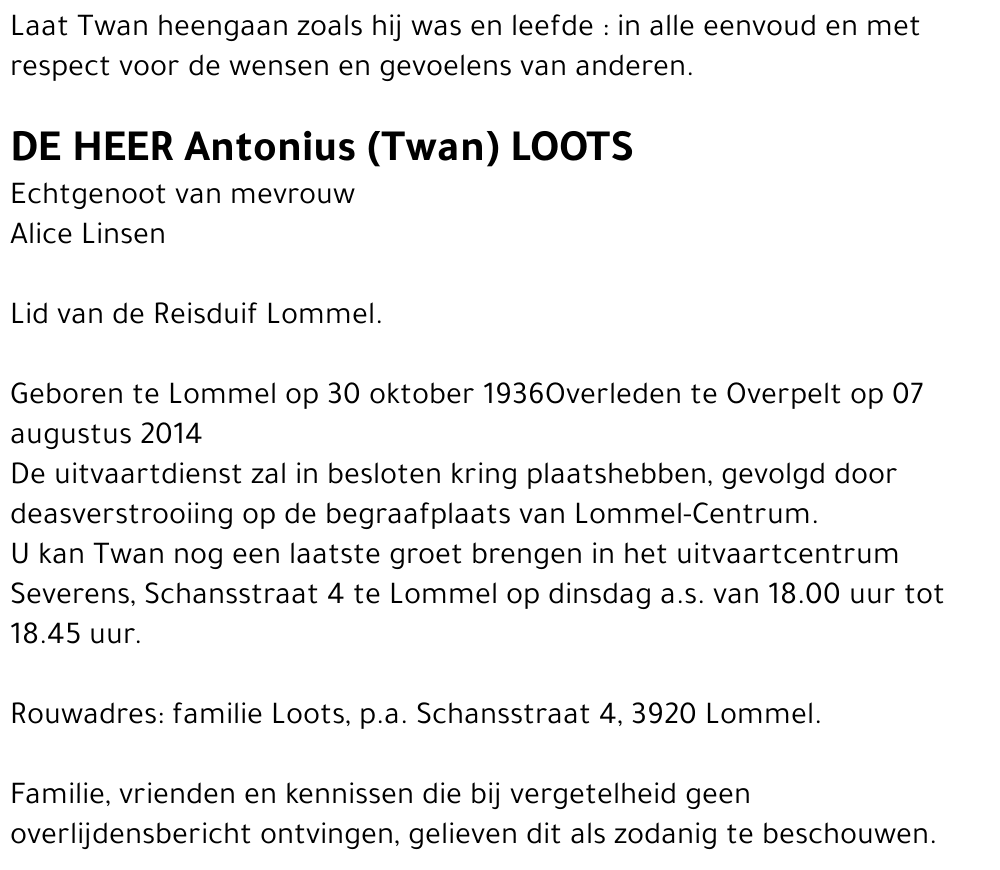Antonius Loots
