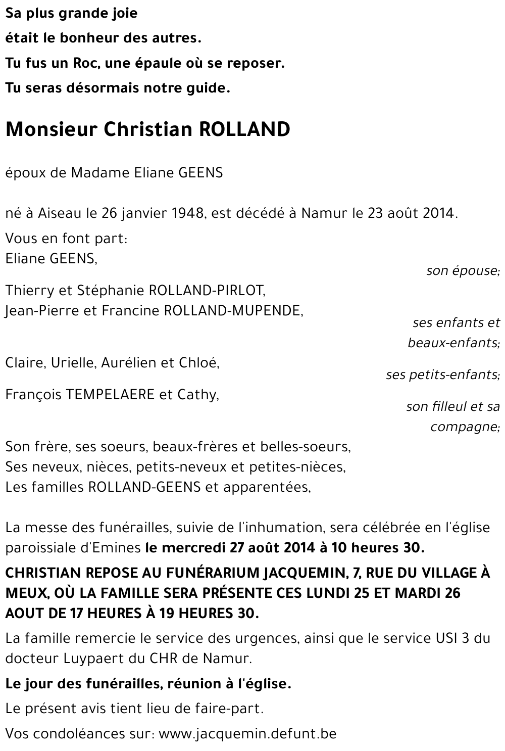 Christian ROLLAND