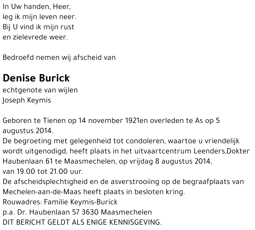Denise Burick