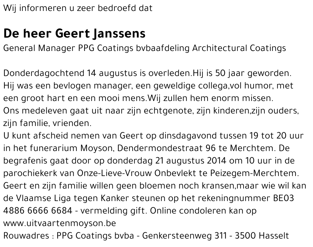 Geert Janssens