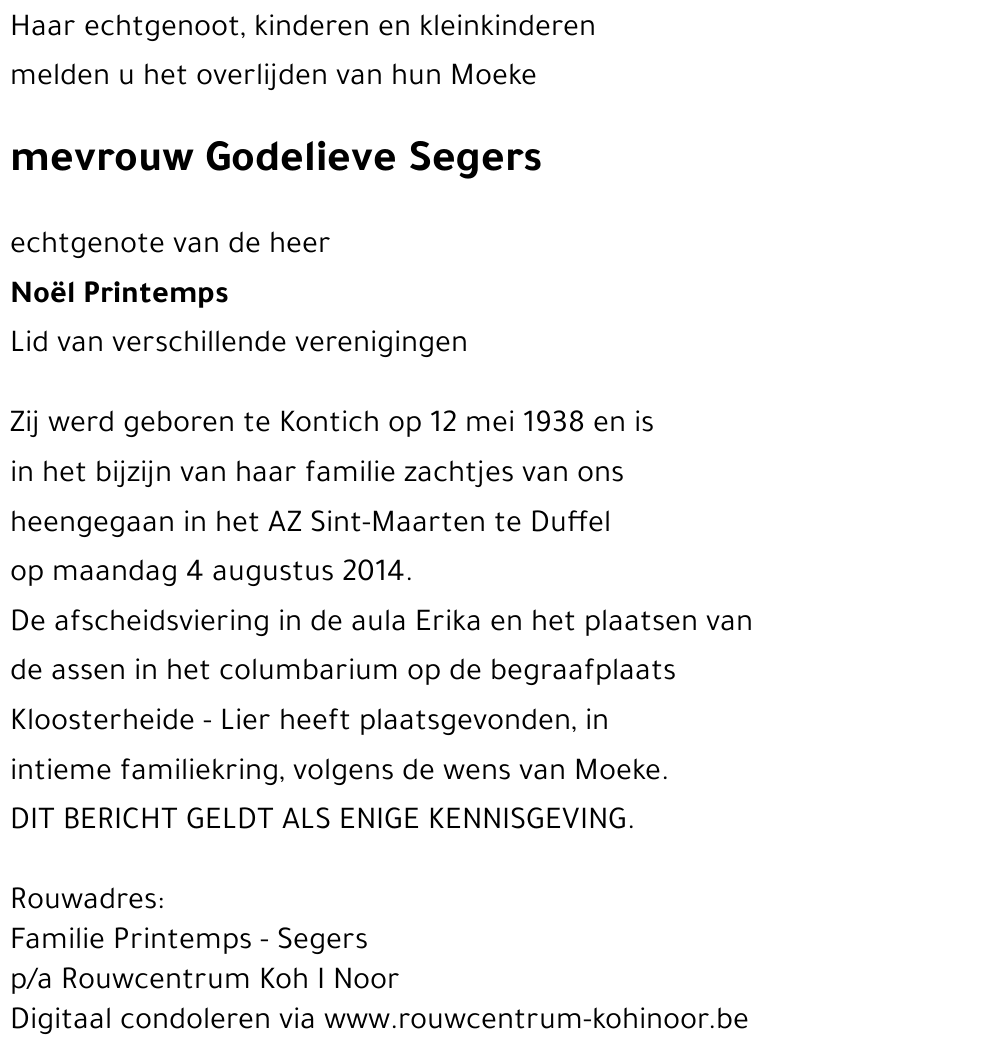 Godelieve Segers