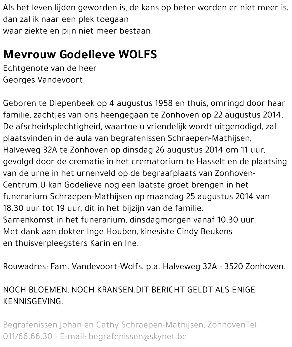 Godelieve Wolfs