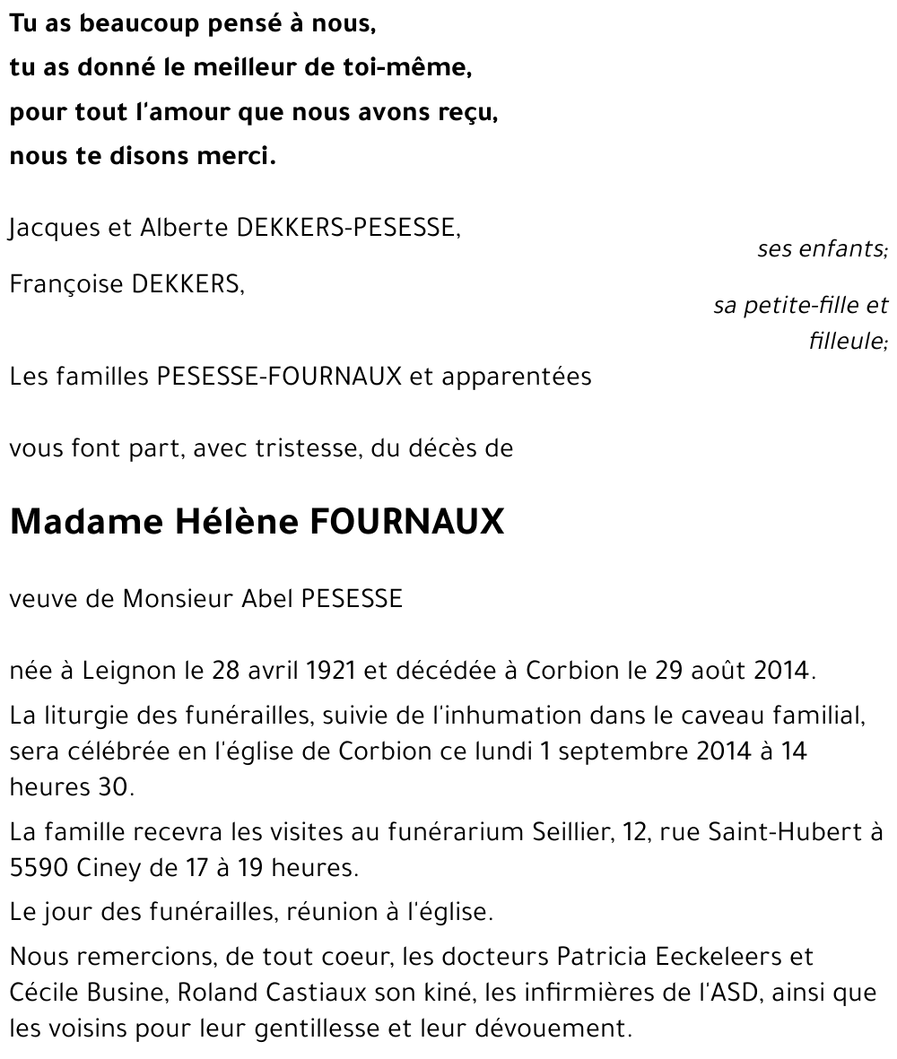 Hélène FOURNAUX