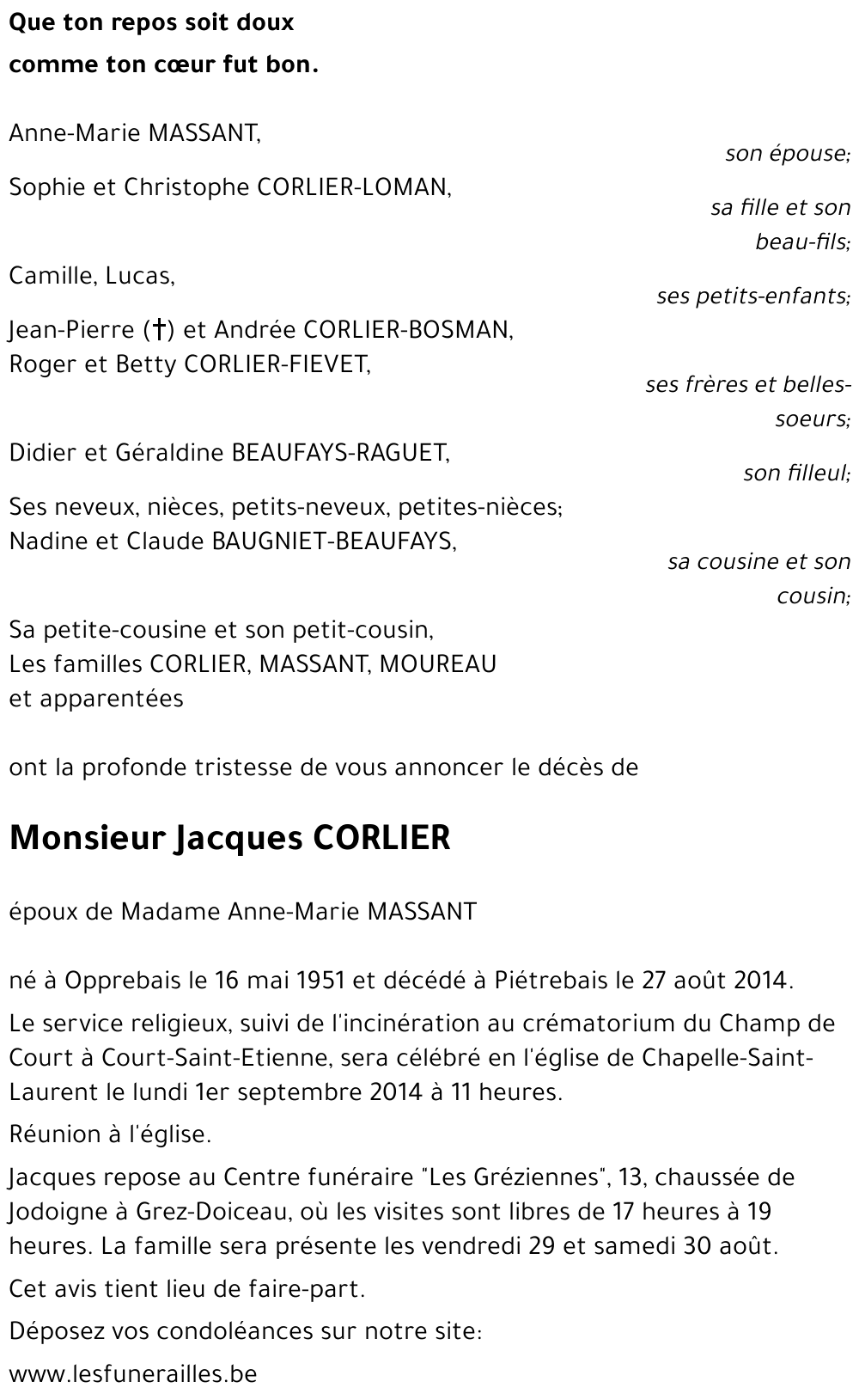 Jacques CORLIER