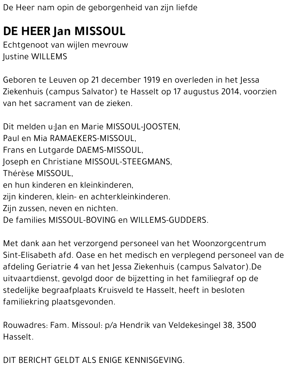Jan Missoul