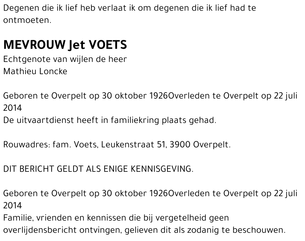 Jet Voets