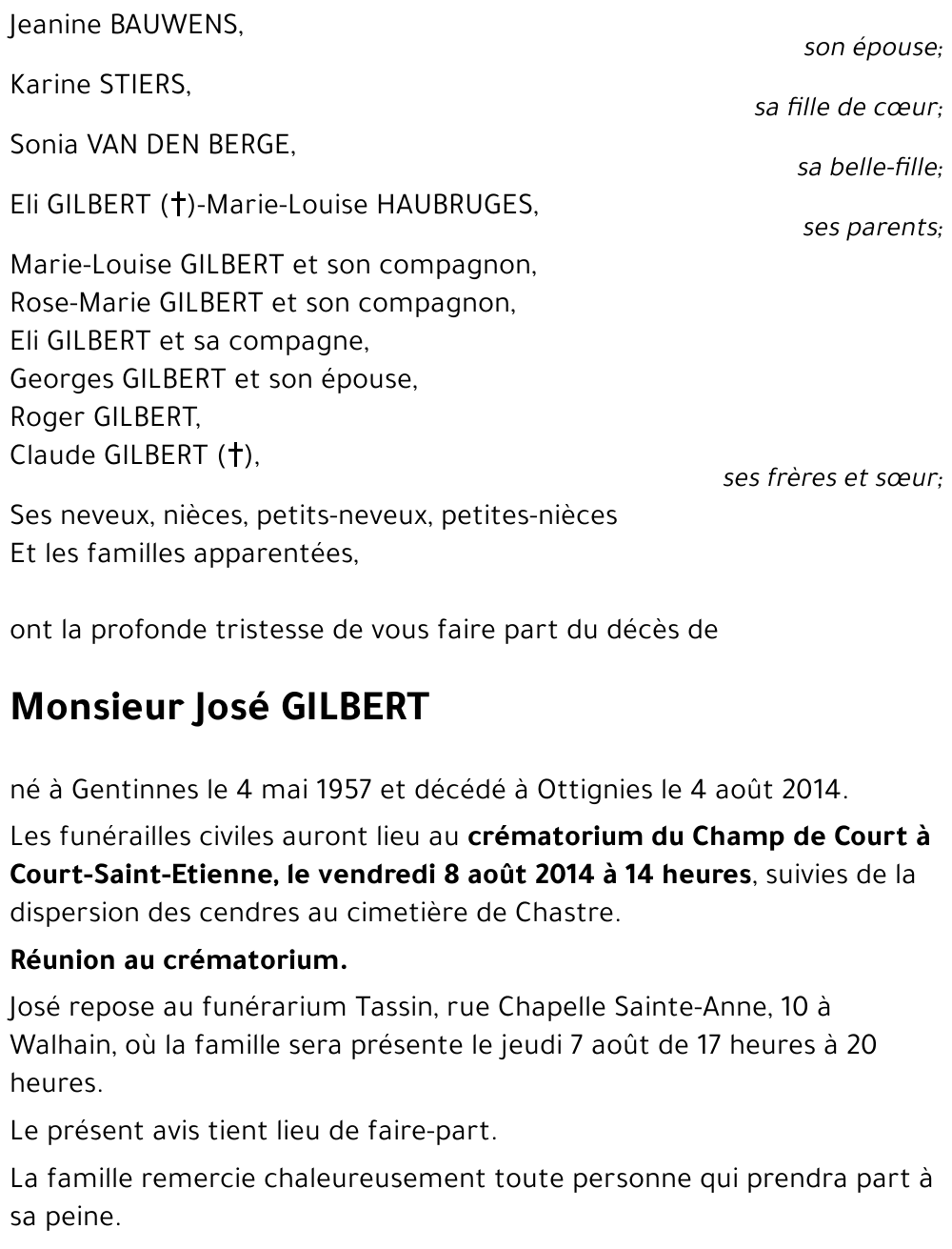 José GILBERT