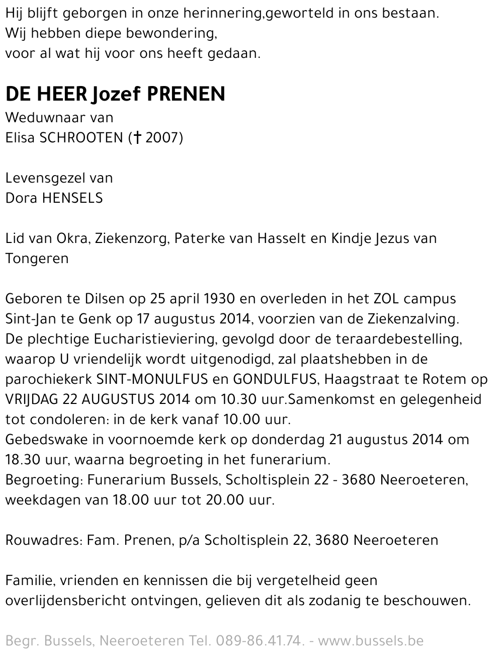 Jozef PRENEN