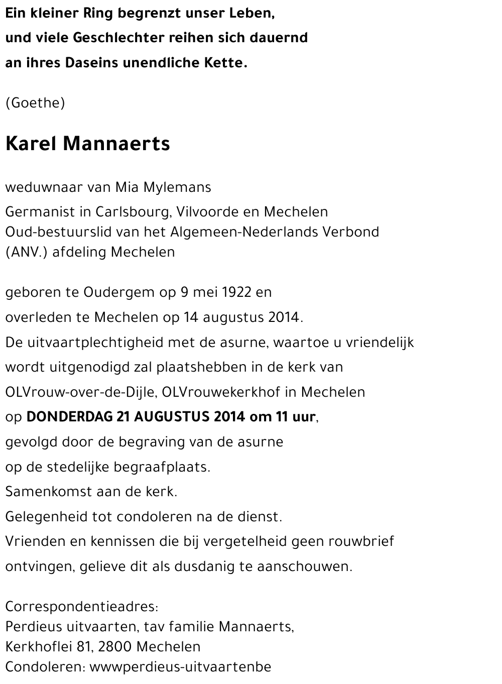 Karel Mannaerts