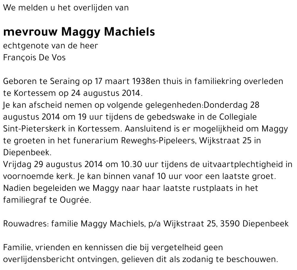 Maggy Machiels