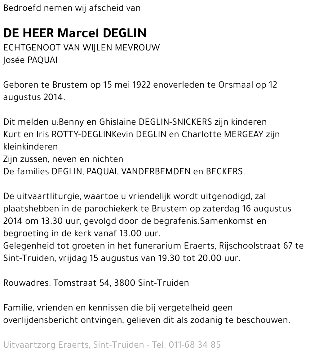 Marcel Deglin