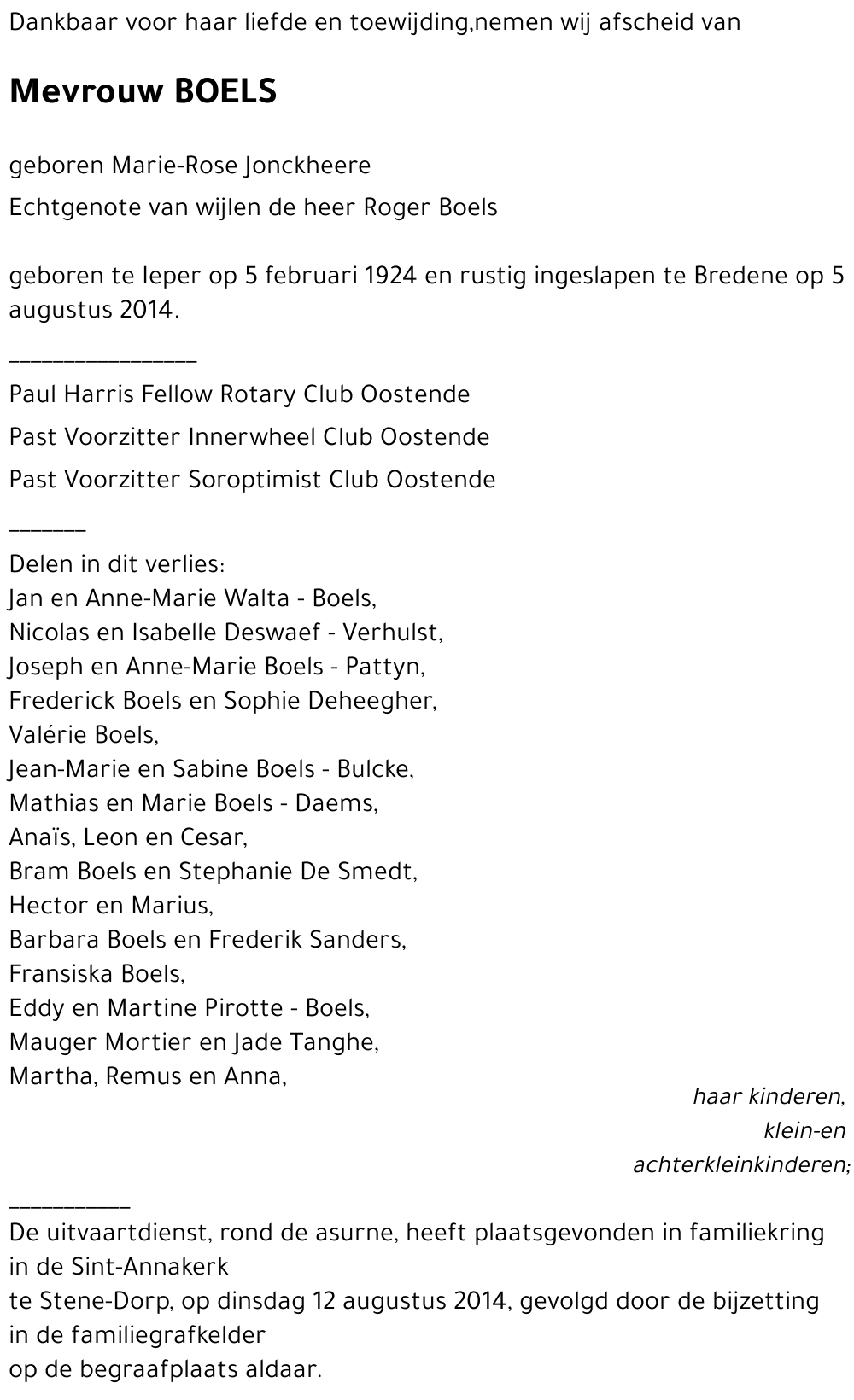 Marie-Rose Jonckheere