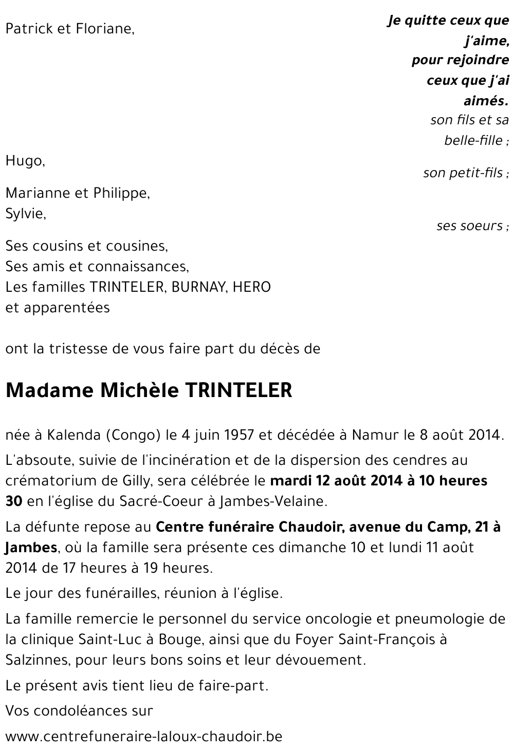 Michèle TRINTELER