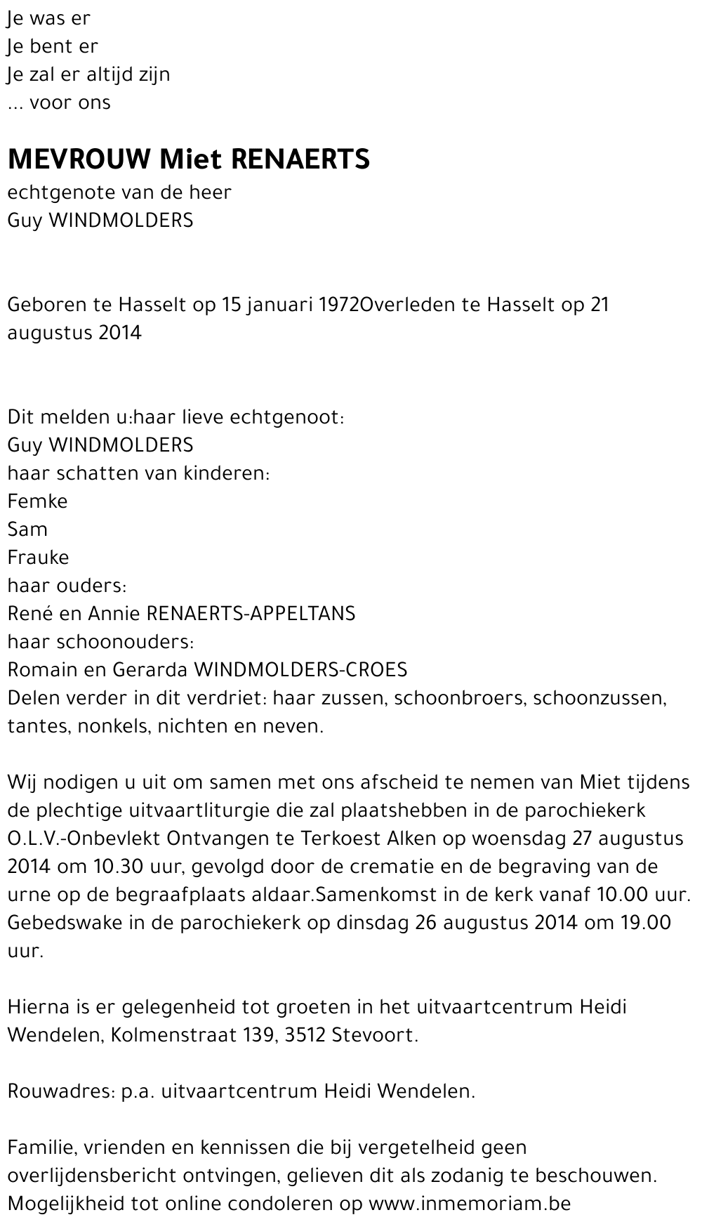 Miet Renaerts
