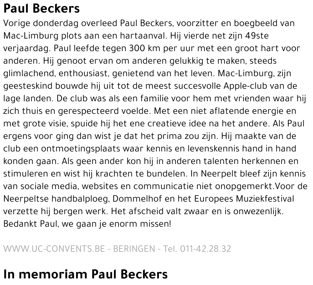 Paul Beckers