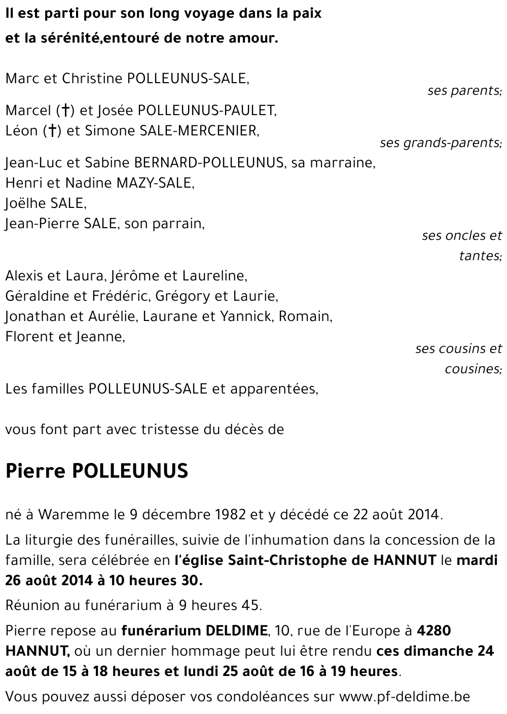 Pierre POLLEUNUS