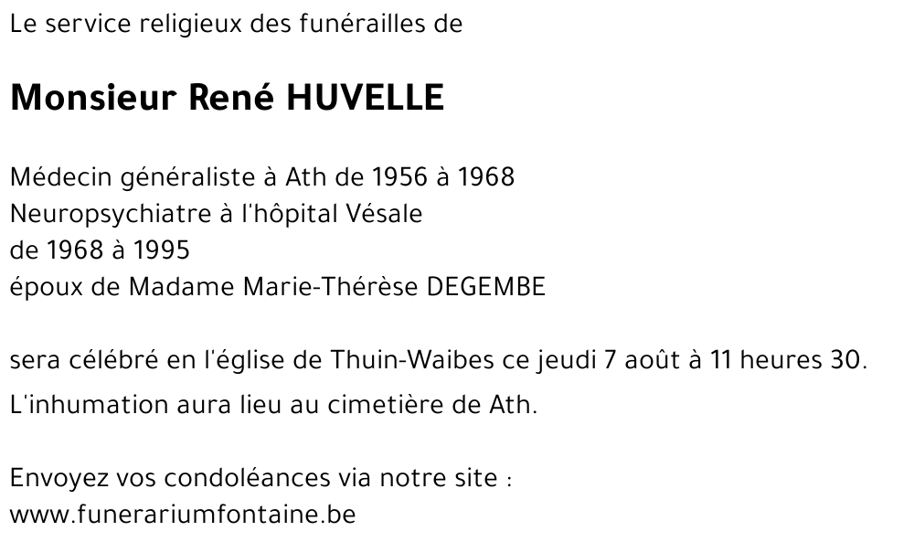 René HUVELLE