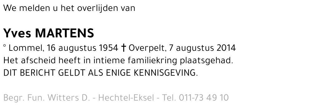 Yves Martens