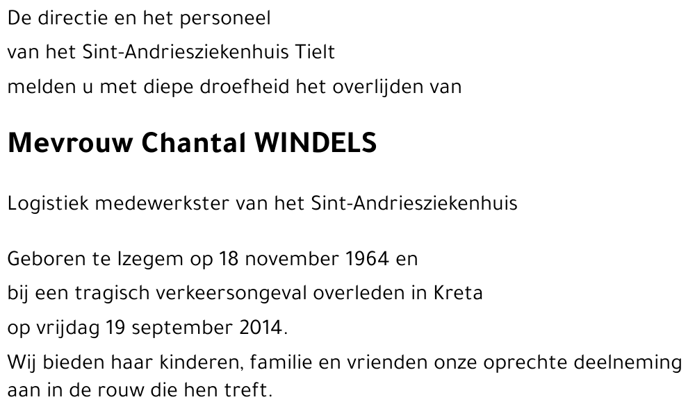 Chantal WINDELS