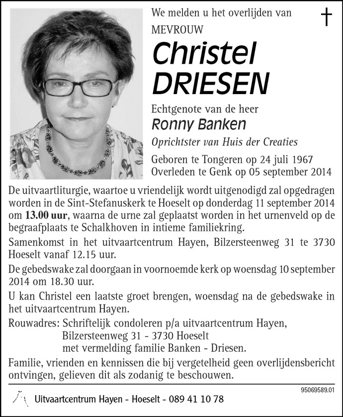 Christel Driesen