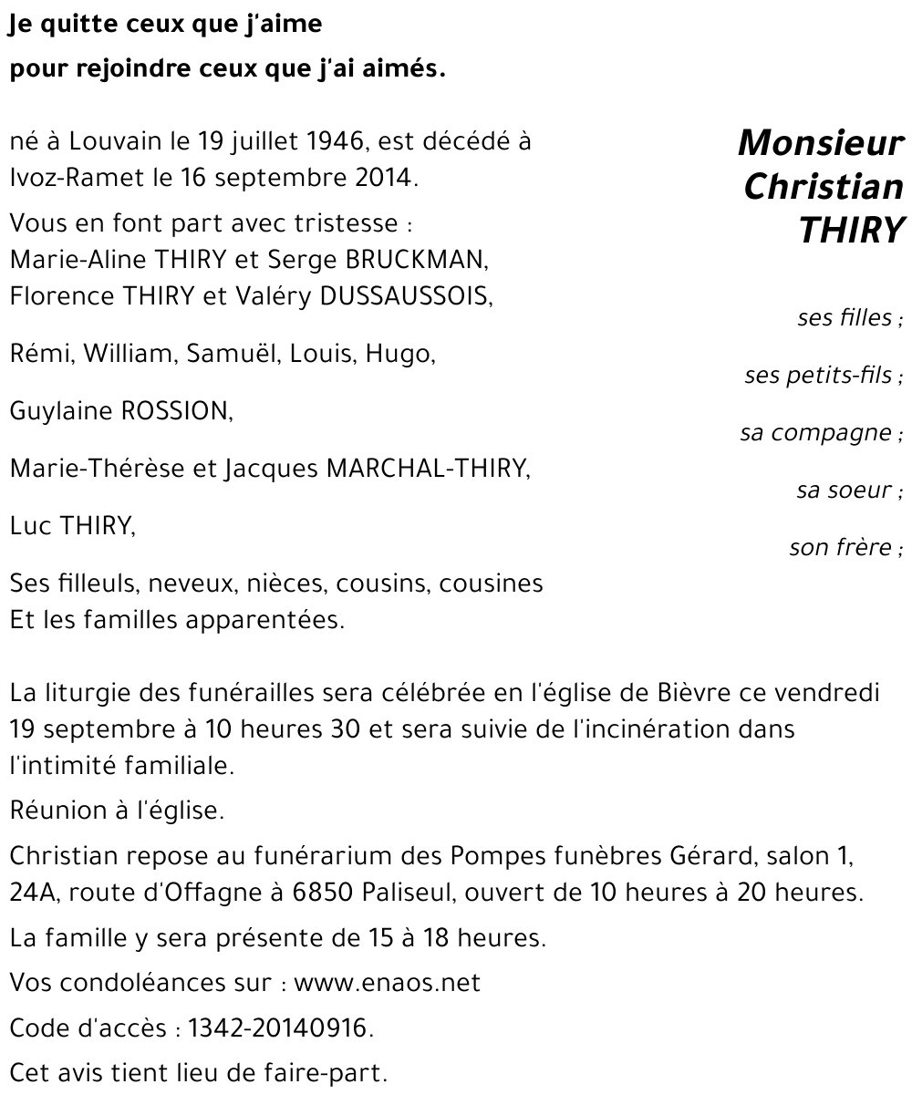 Christian THIRY