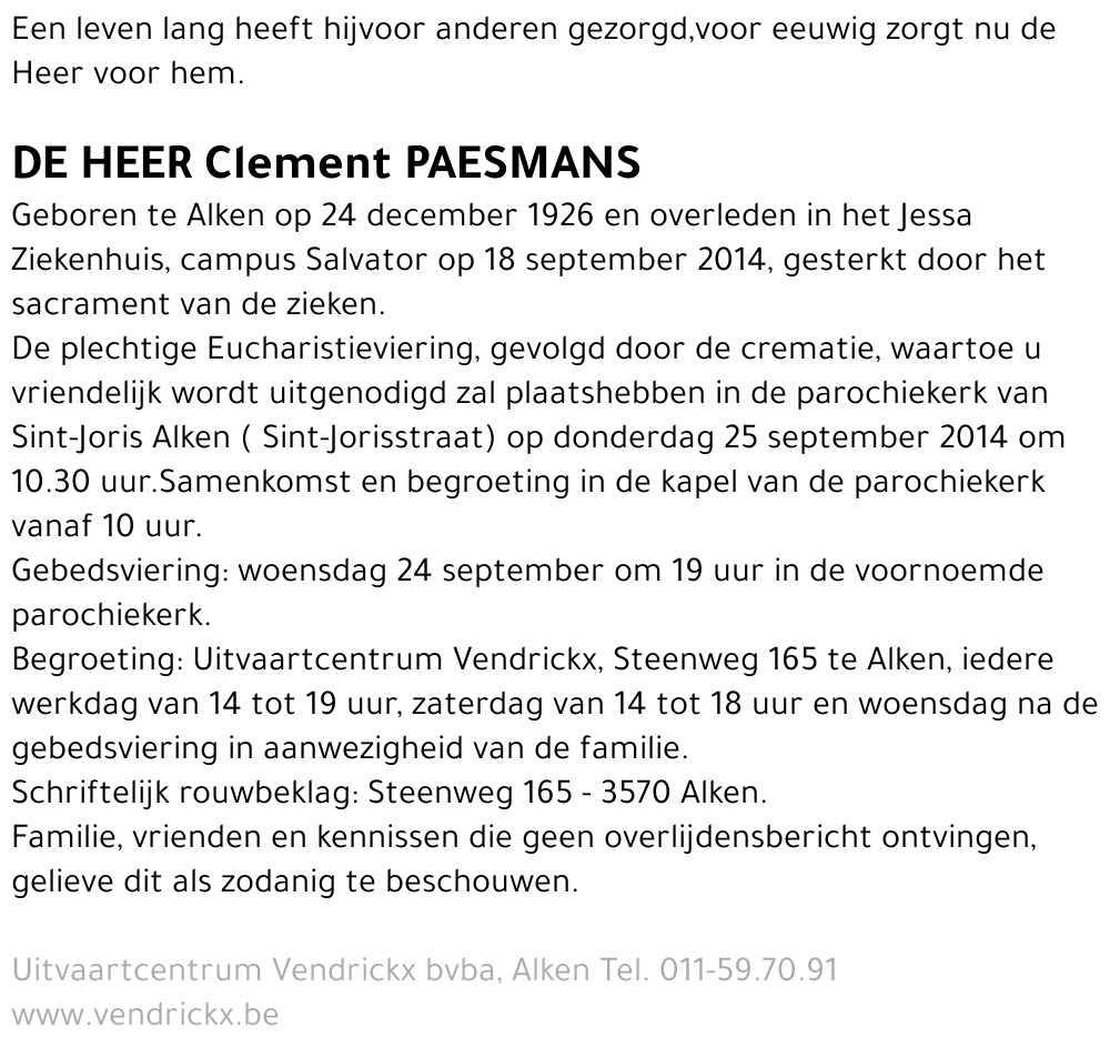 Clement Paesmans