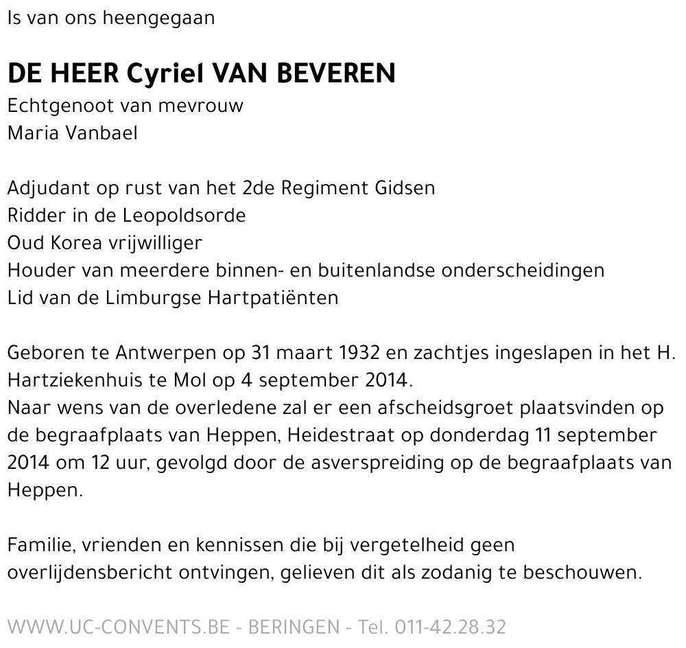Cyriel Van Beveren