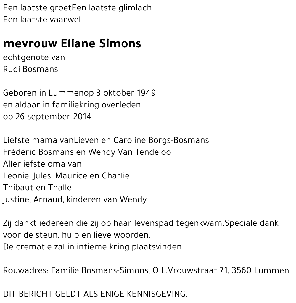 Eliane Simons