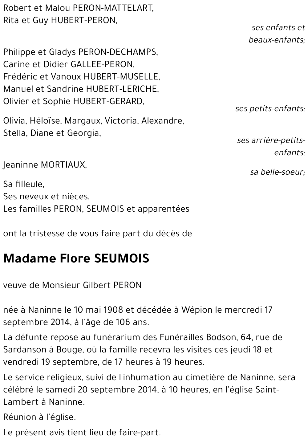 Flore SEUMOIS