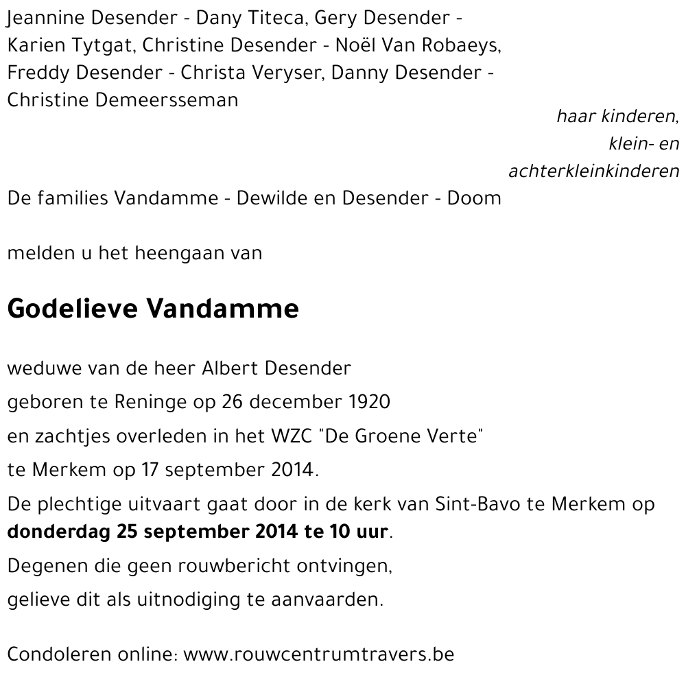 Godelieve Vandamme