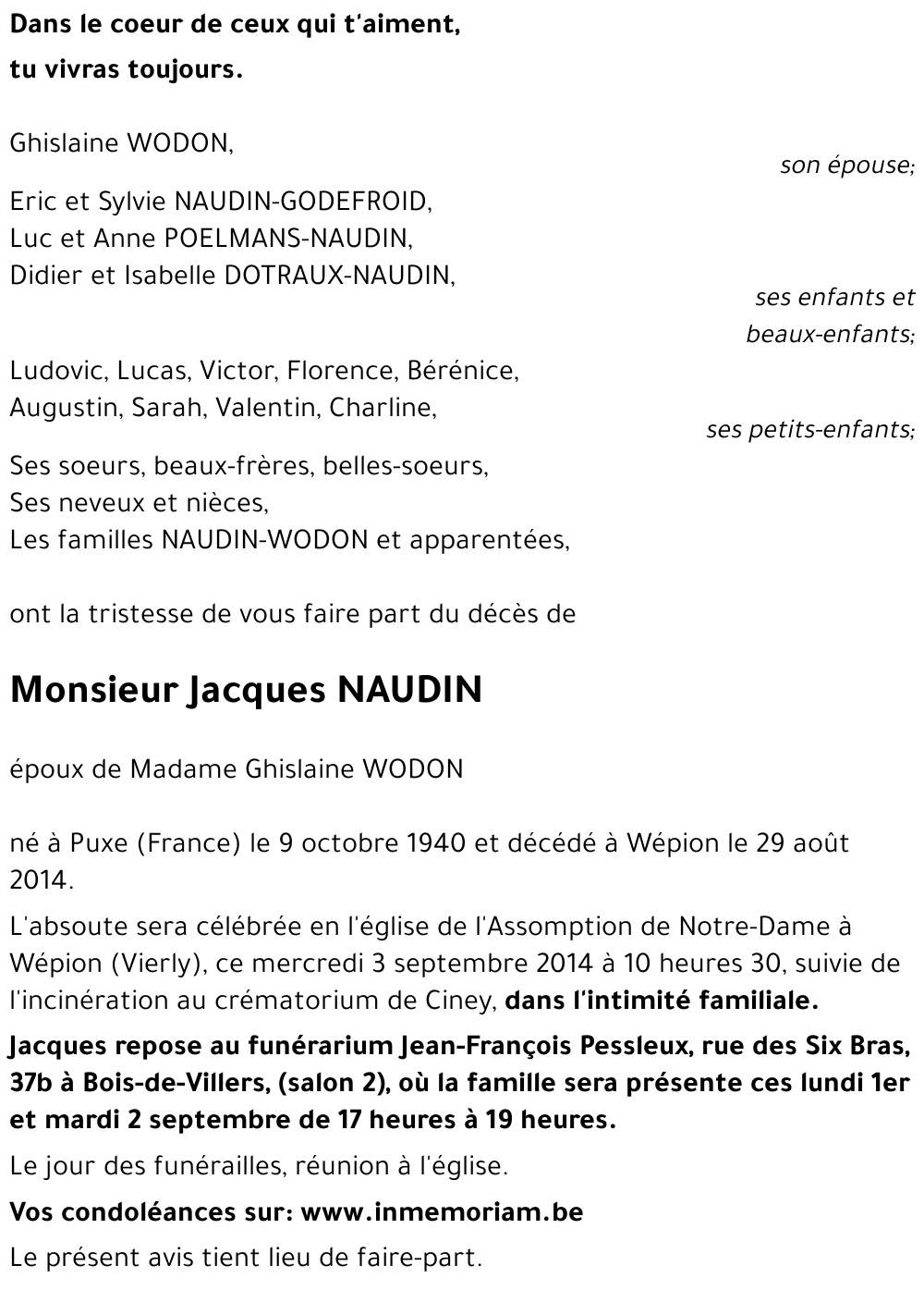 Jacques NAUDIN