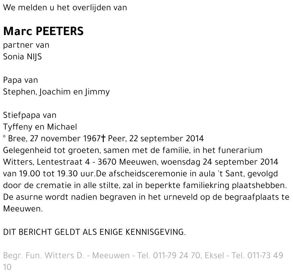 Marc Peeters