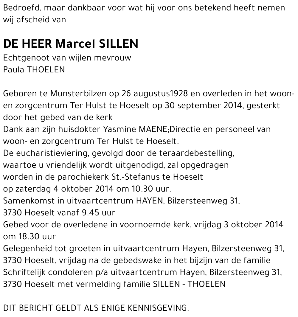 Marcel SILLEN