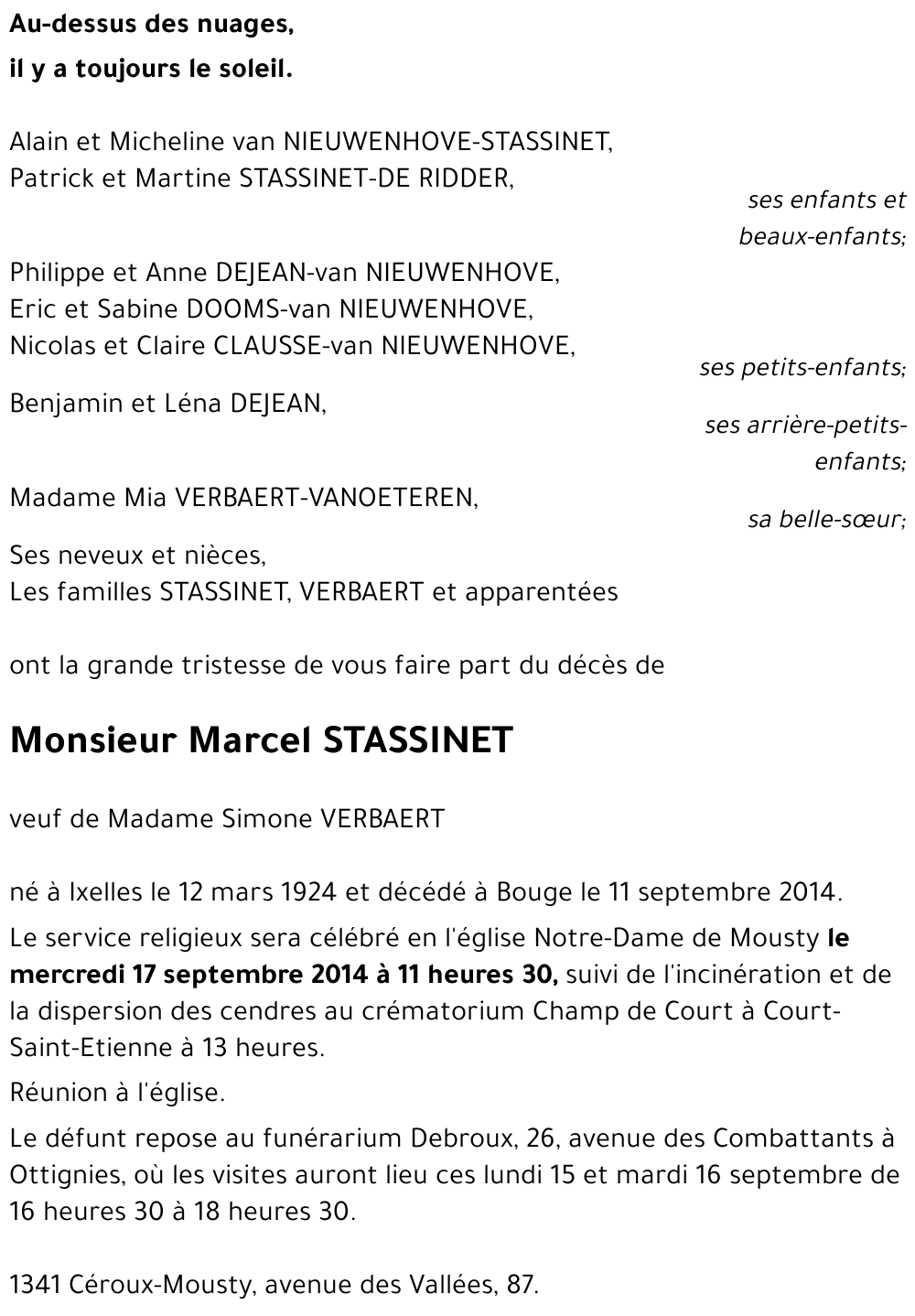 Marcel STASSINET