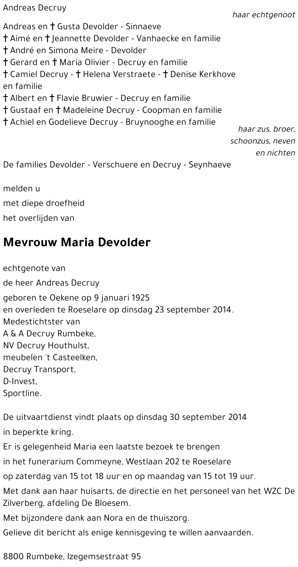 Maria Devolder