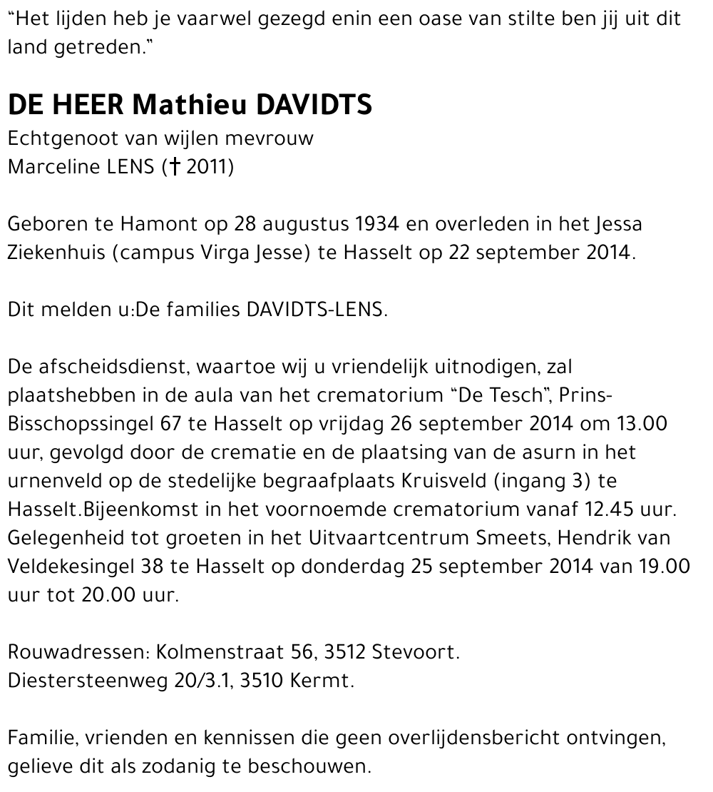 Mathieu Davidts