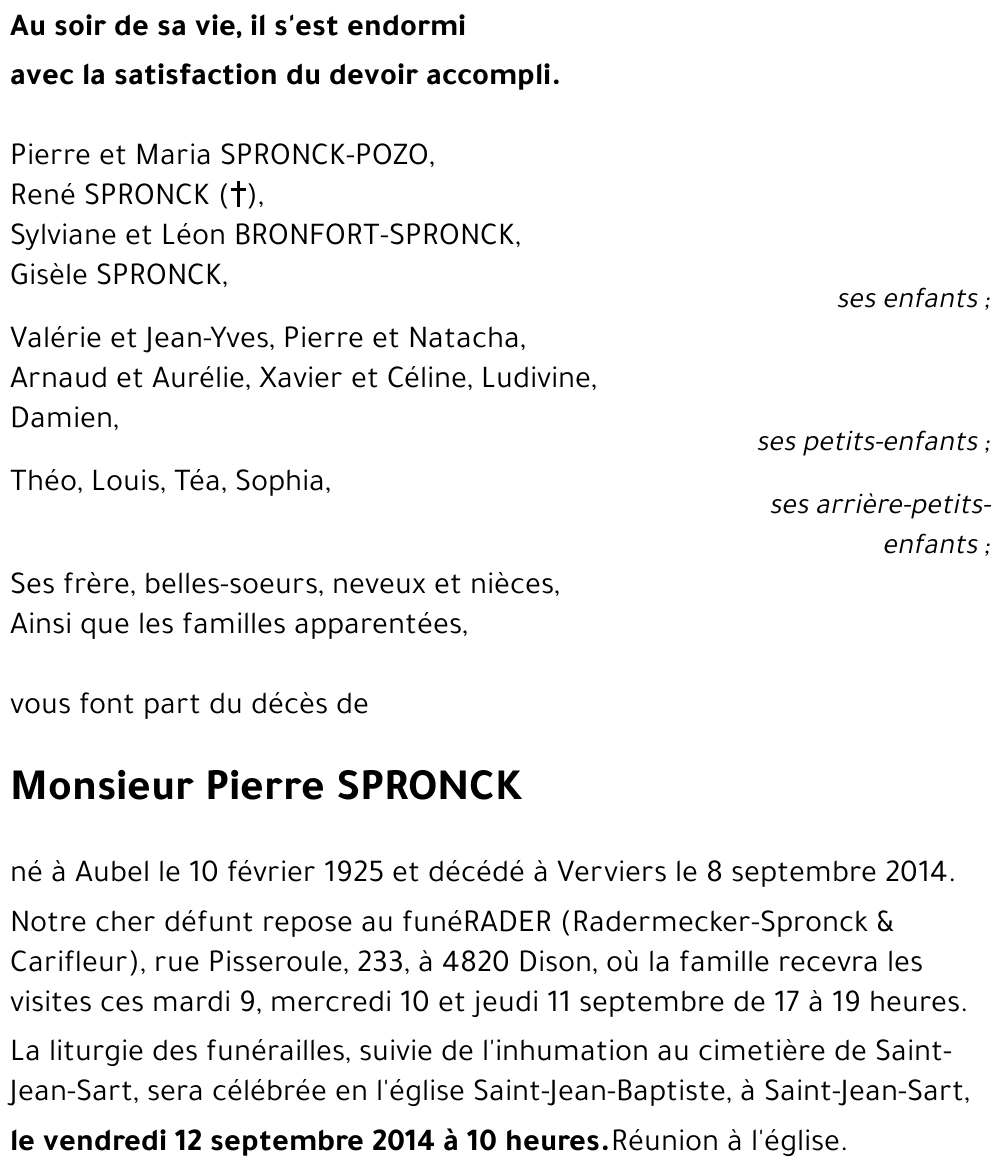 Pierre SPRONCK