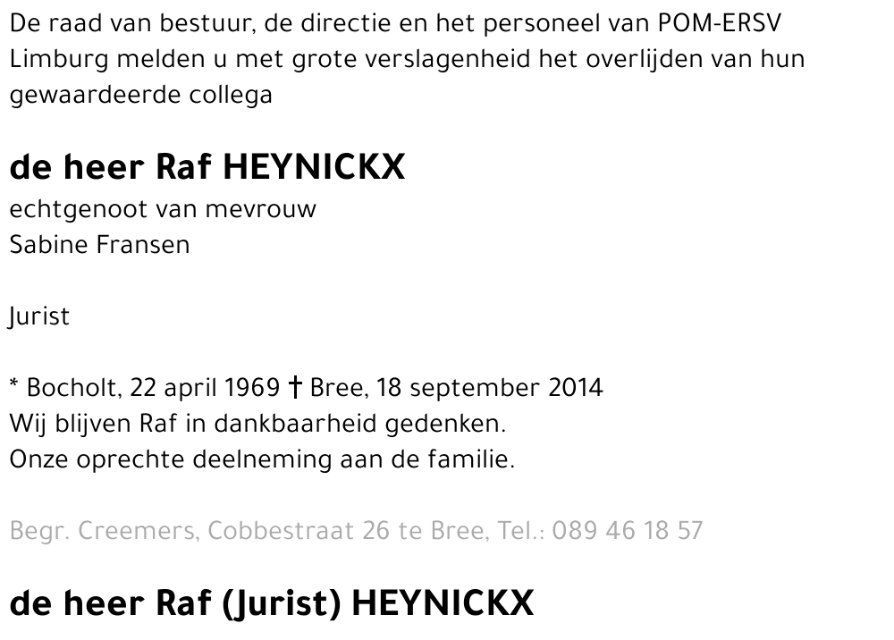 Raf Heynickx