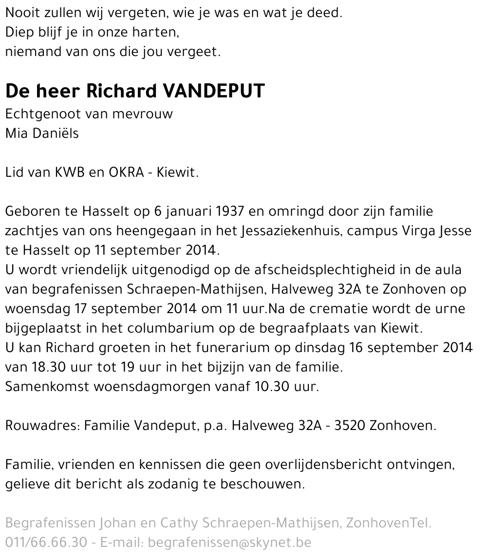 Richard Vandeput