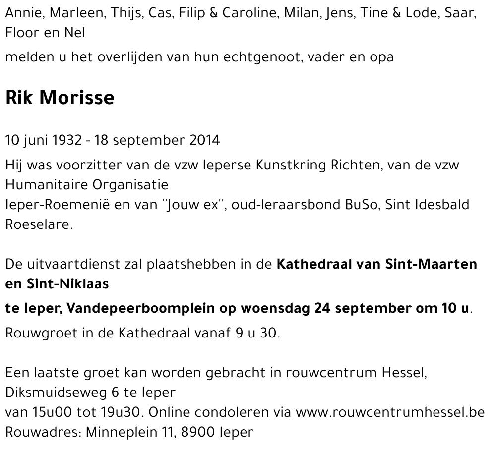 Rik Morisse