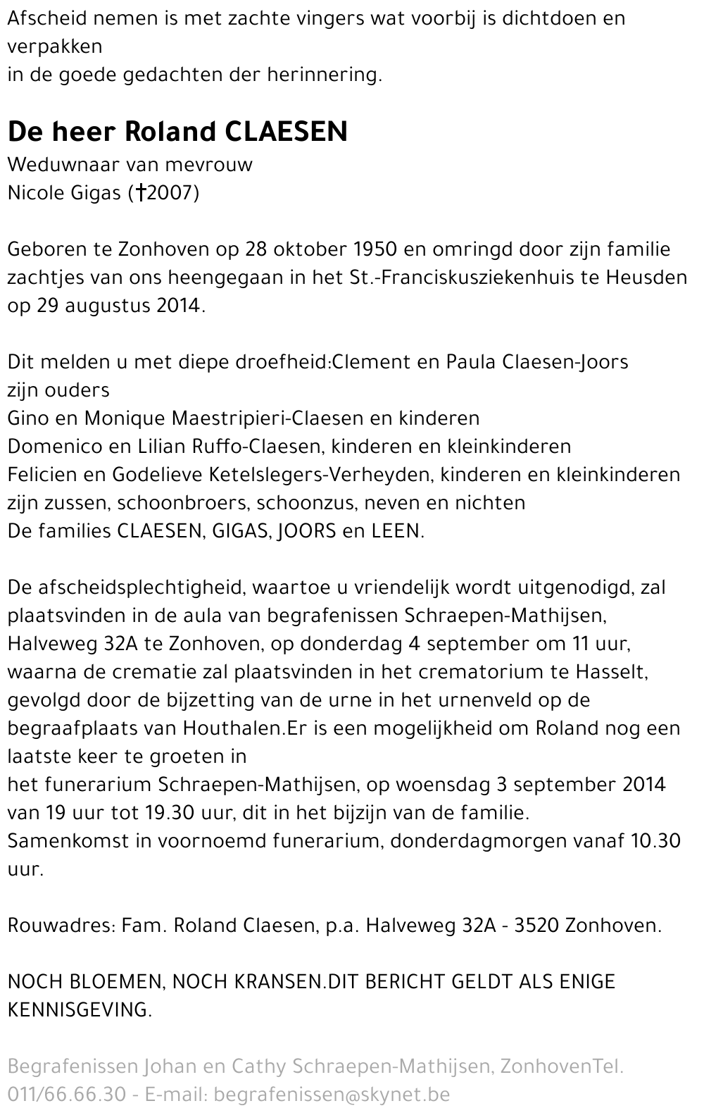 Roland Claesen