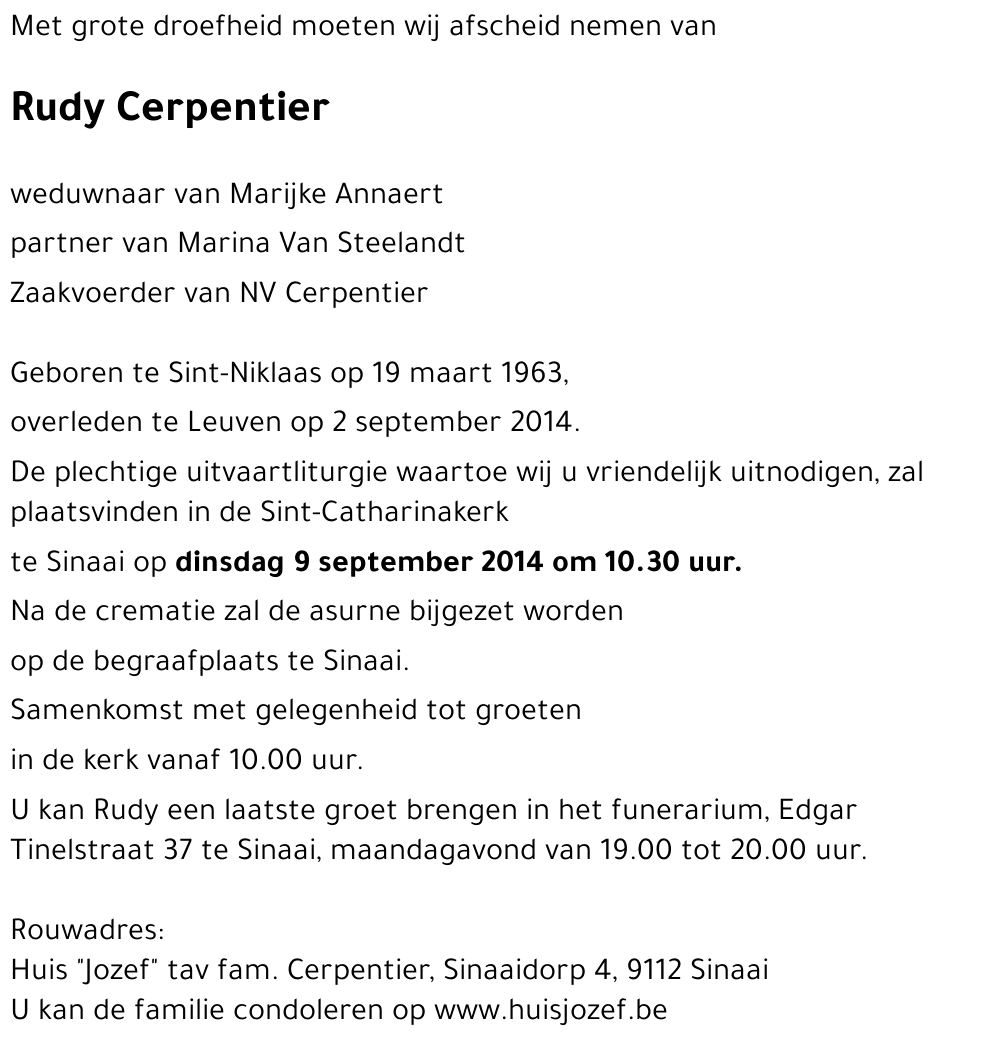 Rudy Cerpentier