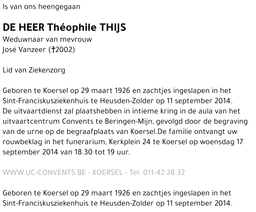 Théophile Thijs