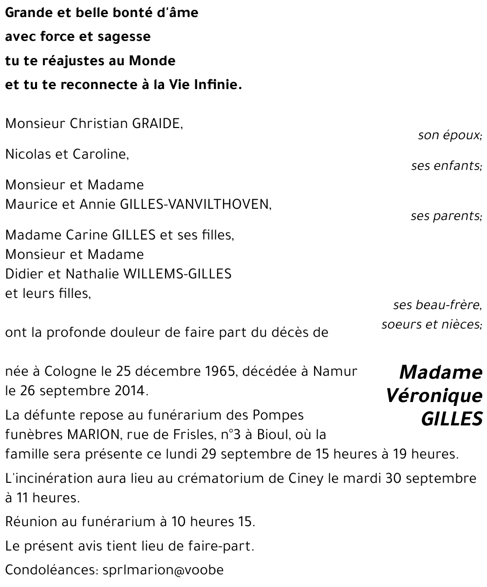 Véronique GILLES